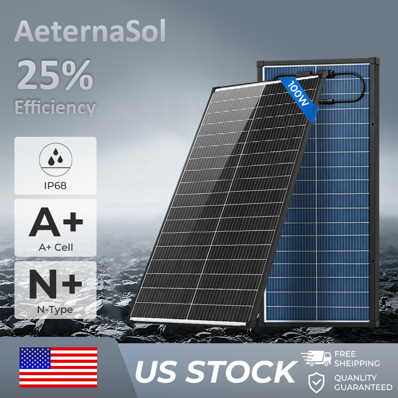 Outdoor Power Garage - (US Stock 2-5 Days) AeternaSol 100W