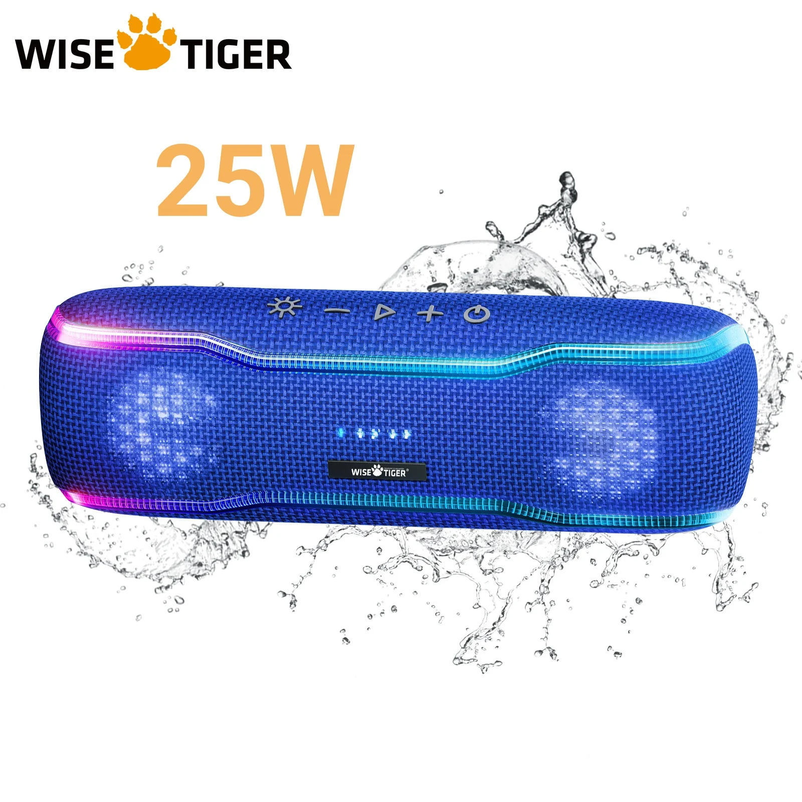 Outdoor Power Unlimited - WISETIGER F10C 25W Stereo Sound Blue