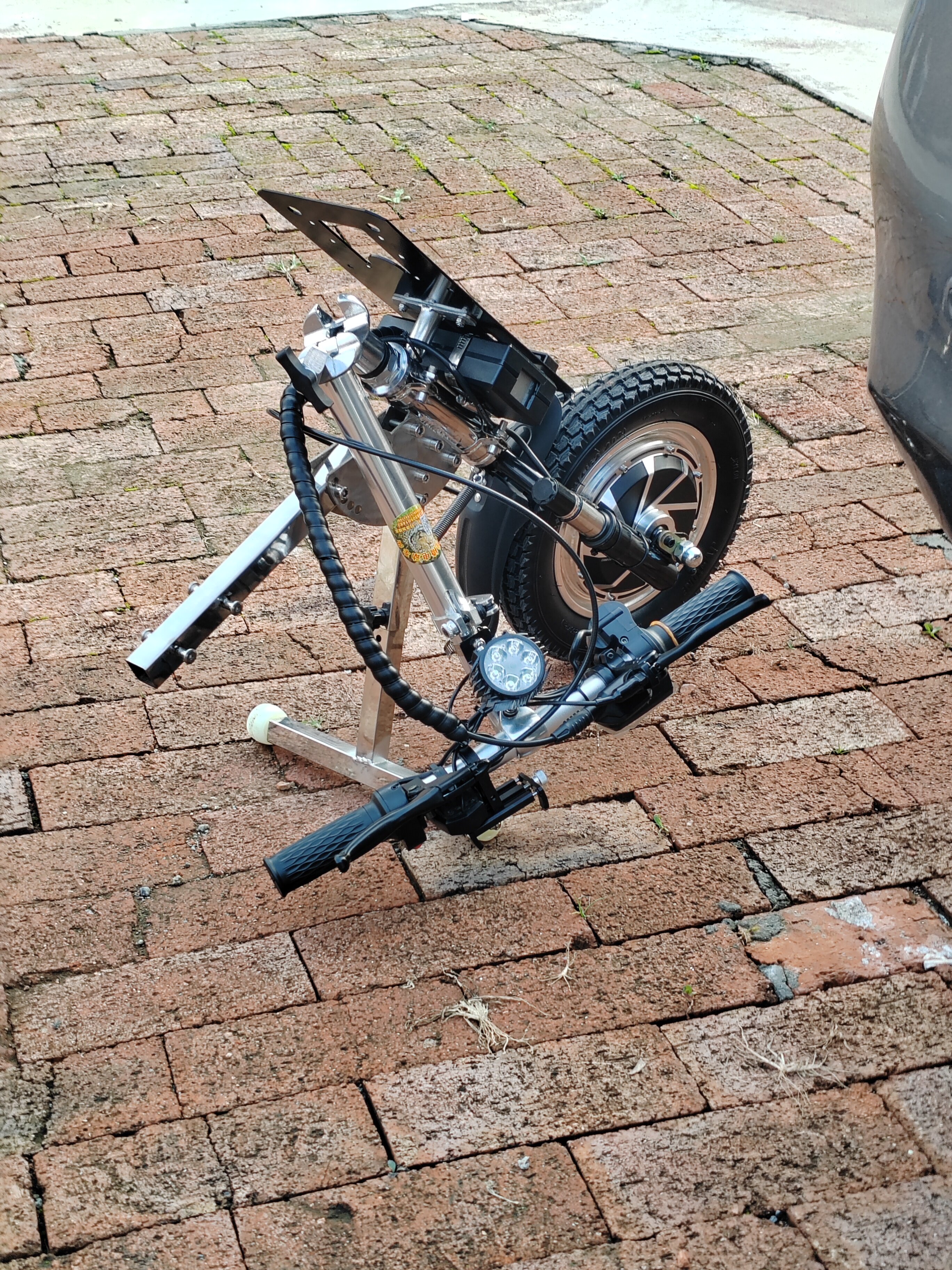 Outdoor Power Wheelchair - Foldable Powered Standing Mobility Chair 12