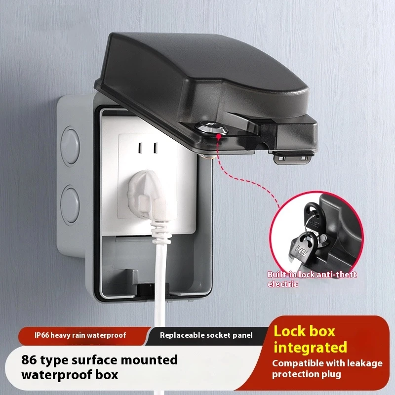 Power Switch Outdoor - Outdoor Waterproof Socket Open-installed Outdoor Rainproof