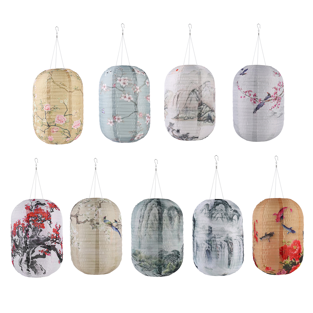 Power Switch Outdoor - Solar Print Hanging Lantern IP65 Waterproof