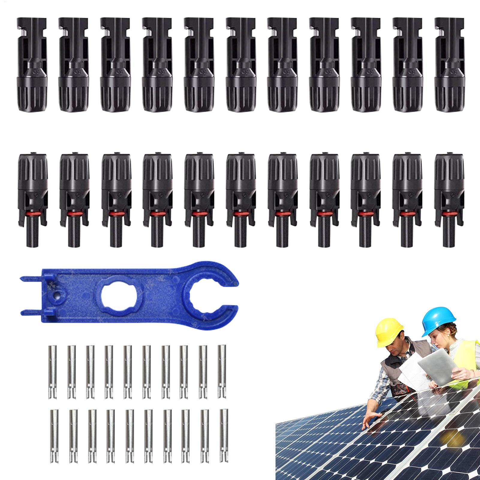 10Pair MC4 Photovoltaic Solar  - Outdoor Power Board ulasan dan harga