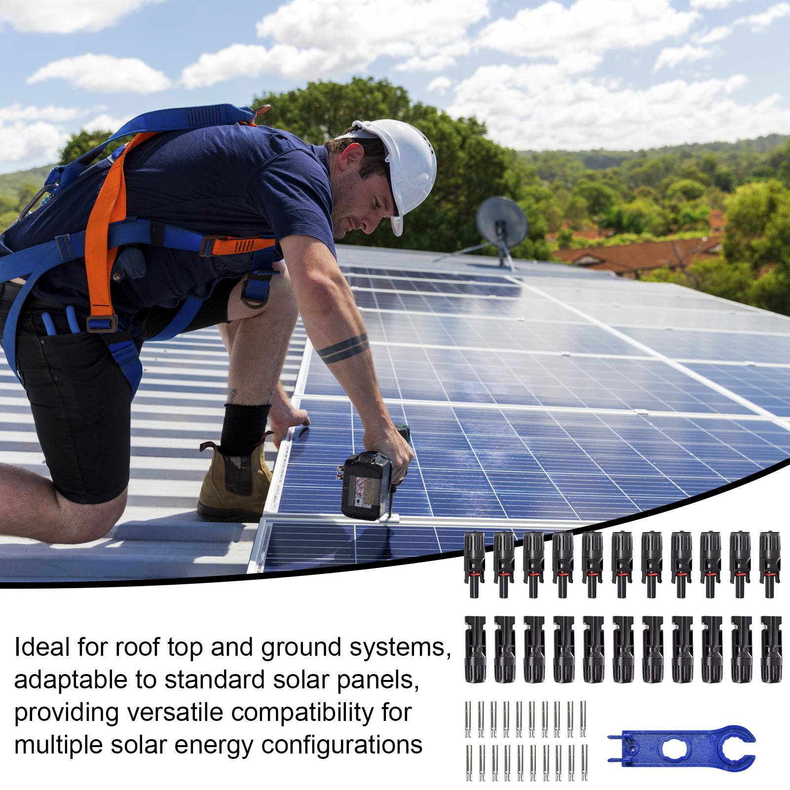 10Pair MC4 Photovoltaic Solar  - Outdoor Power Board ulasan dan harga