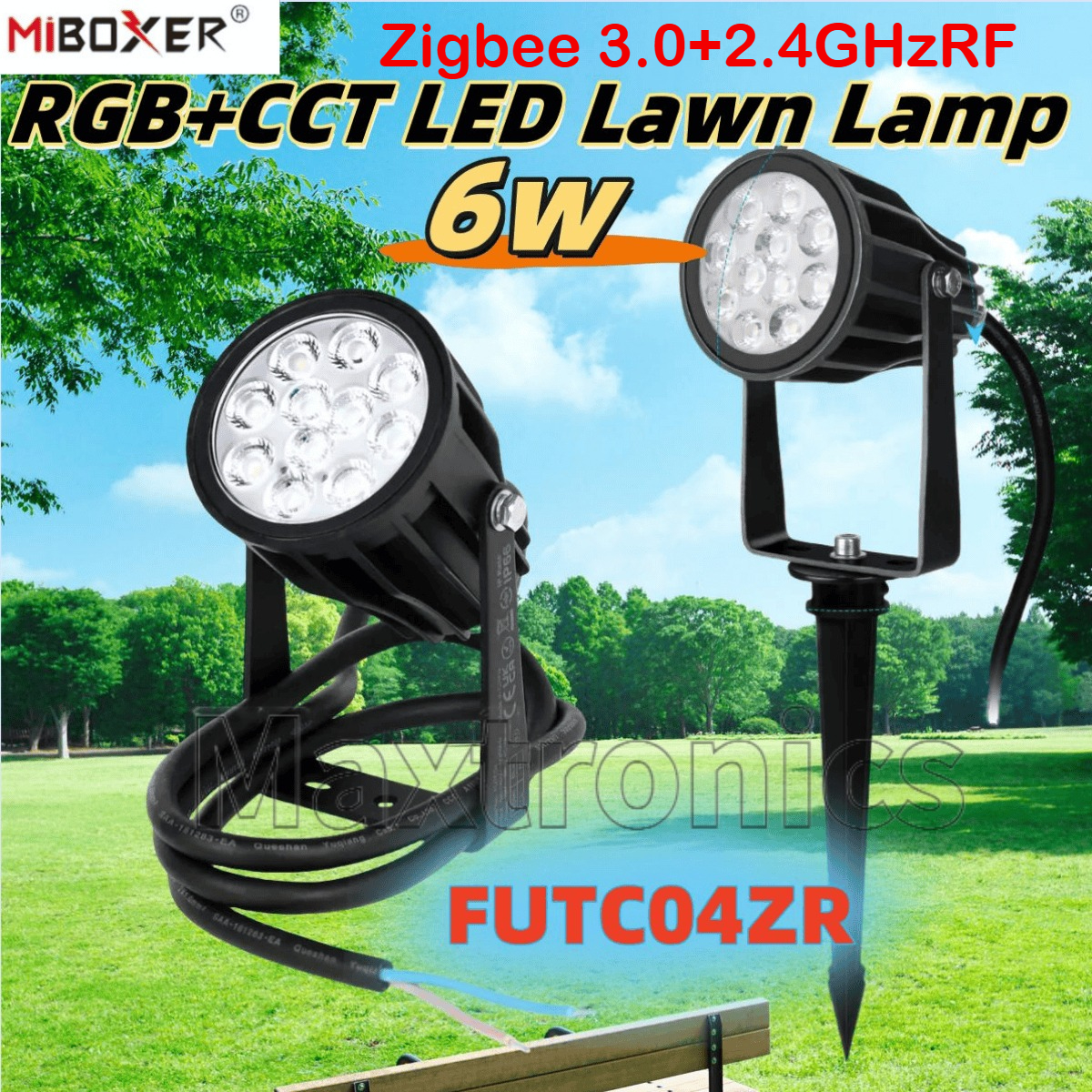 Miboxer Outdoor Waterproof RGB - Outdoor Power Point Zigbee ulasan dan harga