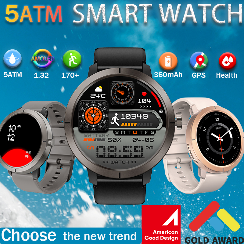 2026 GPS Smart Watch AMOLED 1. - Outdoor Power Meter Box ulasan dan harga