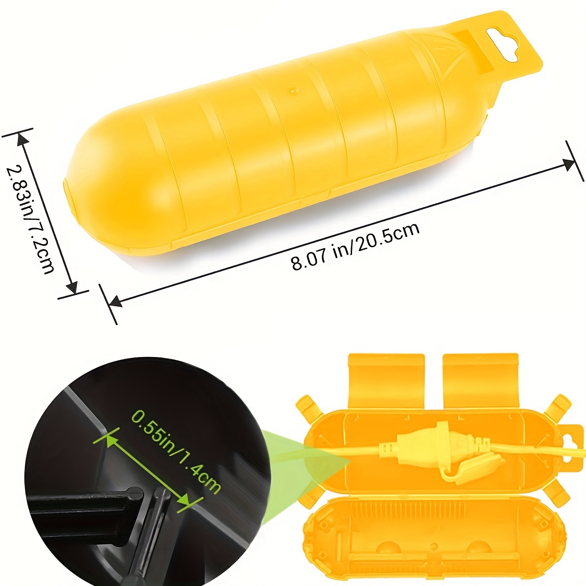 Extension yellow Cord Safety C - Outdoor Power Extension Cord ulasan dan harga