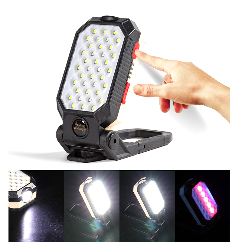 USB Rechargeable COB Work Ligh - Outdoor Power For Camping ulasan dan harga