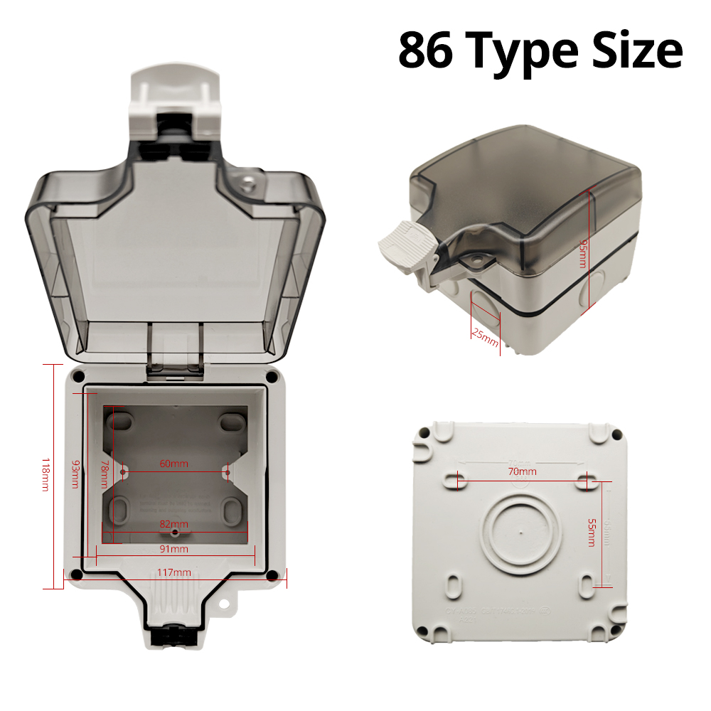 Wallpad IP66 Dustproof Waterpr - Power Switch Outdoor ulasan dan harga