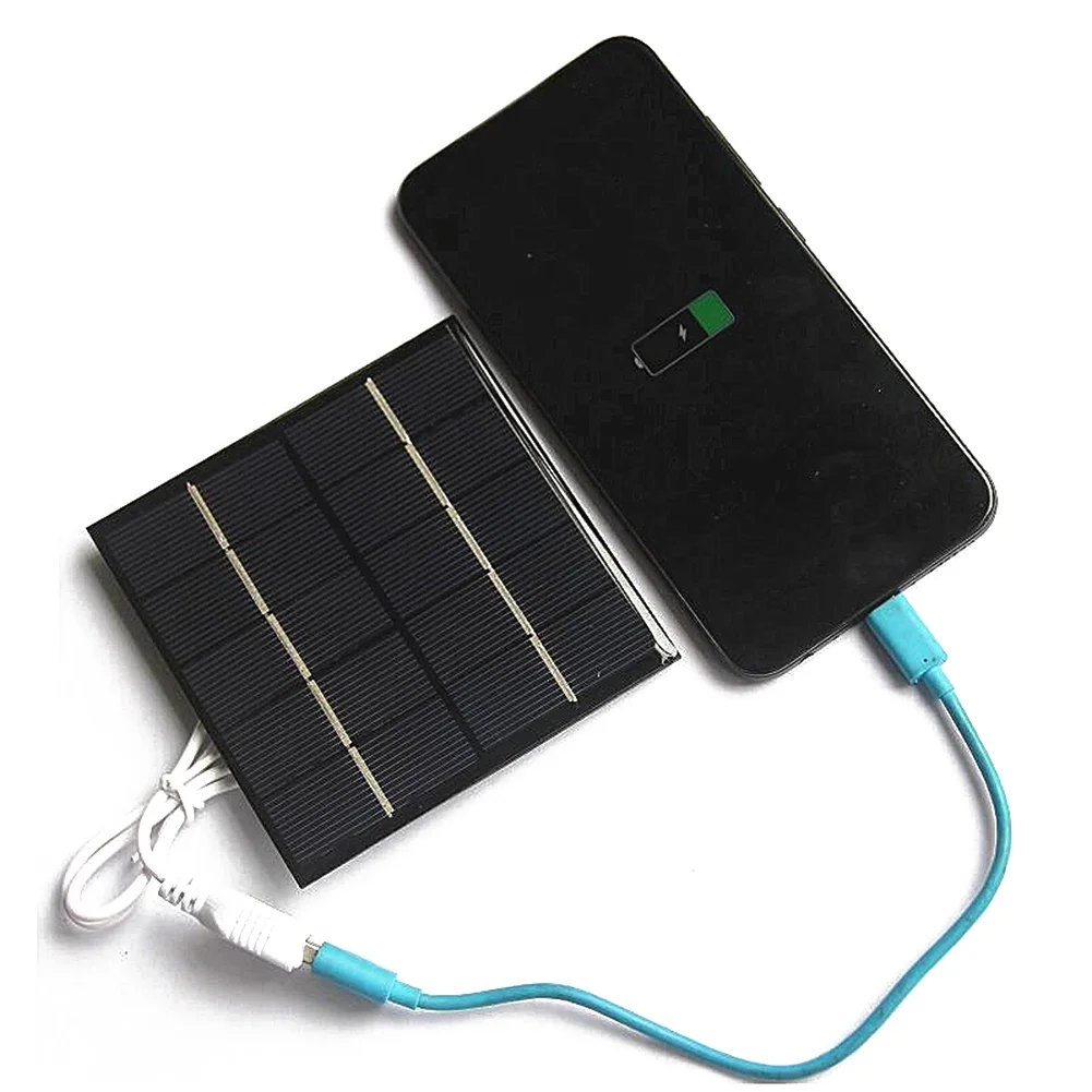 5W 5V Solar Panel Solar Batter - Outdoor Power Board ulasan dan harga