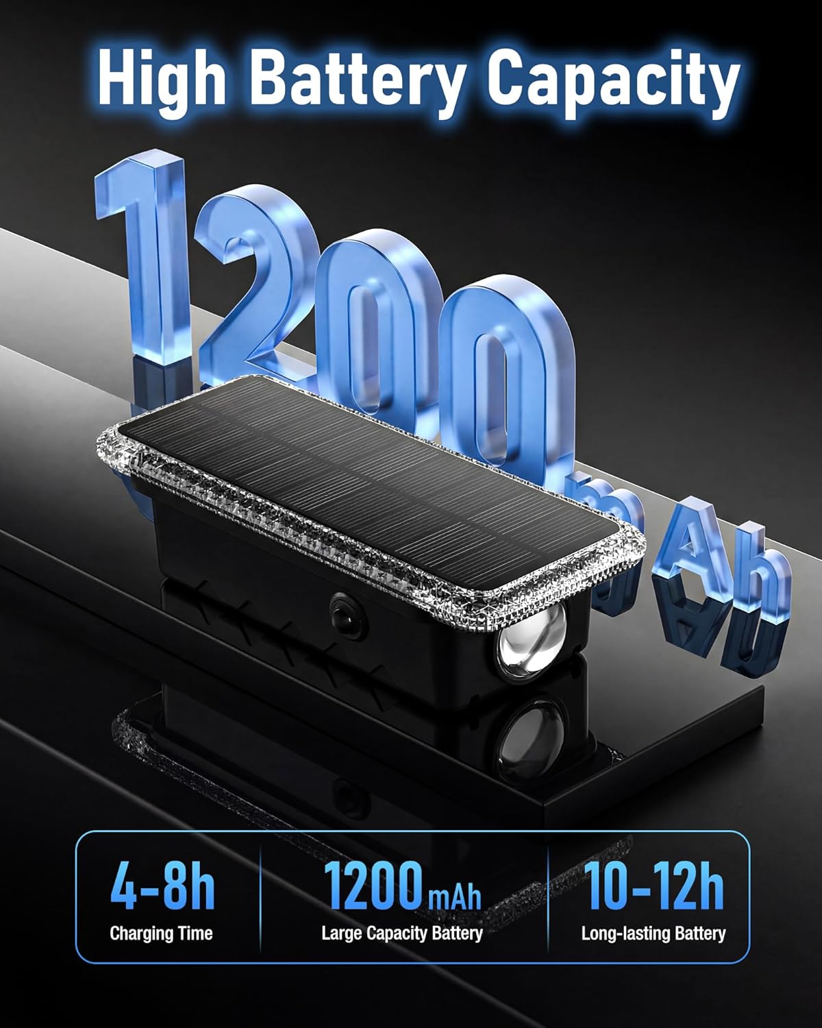 vighep Solar Fence Lights Outd - Outdoor Power Garage ulasan dan harga