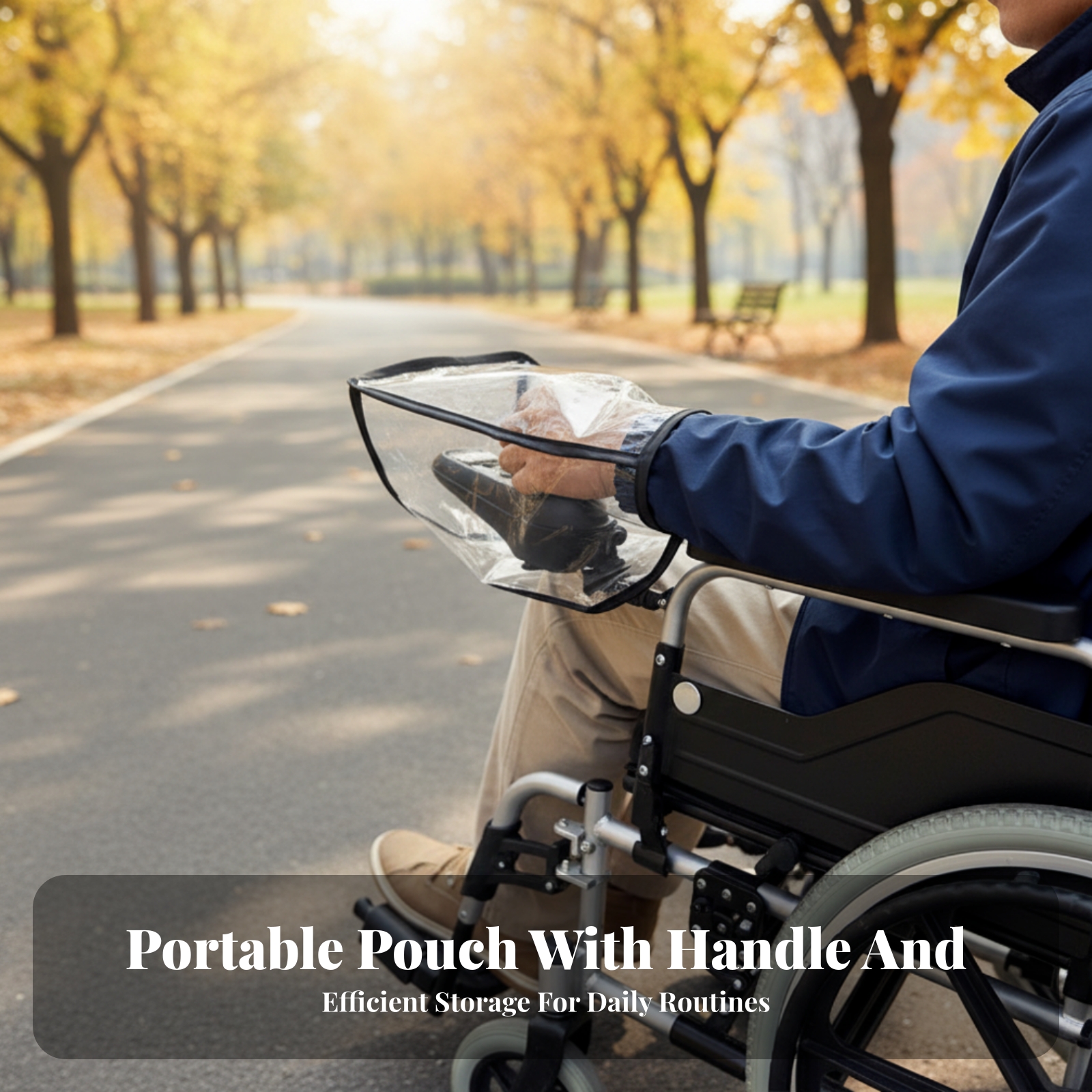 Rainproof Power Chair Cover Bl - Outdoor Power Wheelchair ulasan dan harga