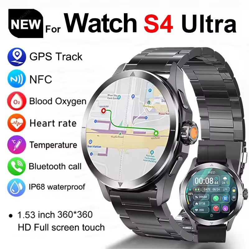 Original S4 Ultra GPS Smart Wa - Outdoor Power Meter Box ulasan dan harga