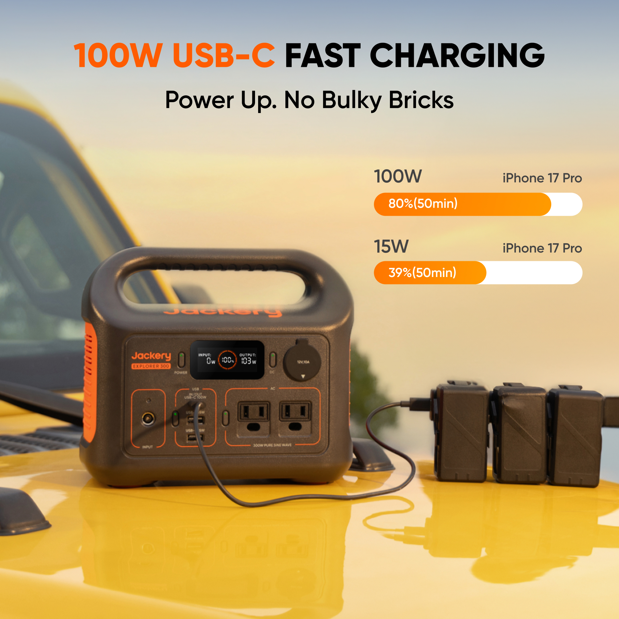 Jackery Portable Power Station - Outdoor Power Extension Cord ulasan dan harga