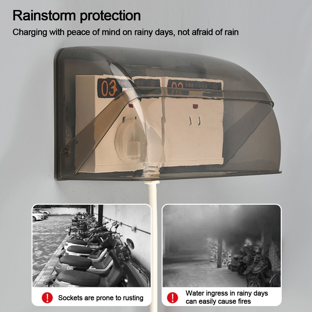 1Pcs Outdoor Socket Waterproof - Power Switch Outdoor ulasan dan harga