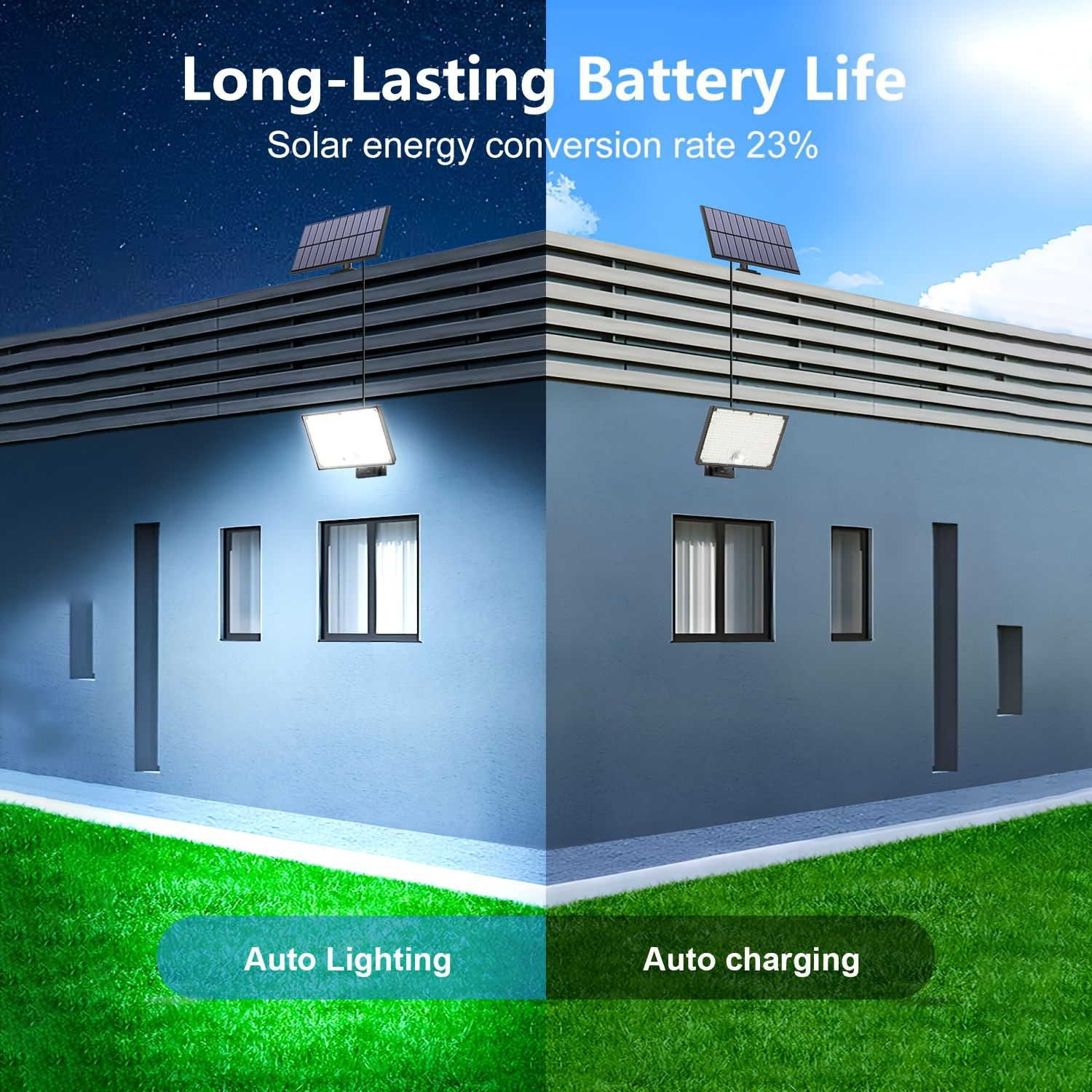 Solar Lights Outdoor 172/344/4 - Outdoor Power Garage ulasan dan harga