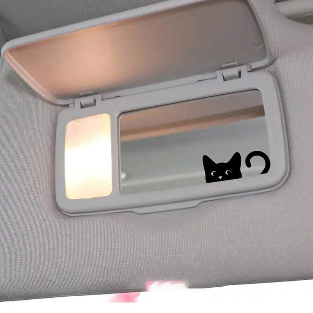 Cat stickers, mini cats, peep  - Outdoor Power Board ulasan dan harga