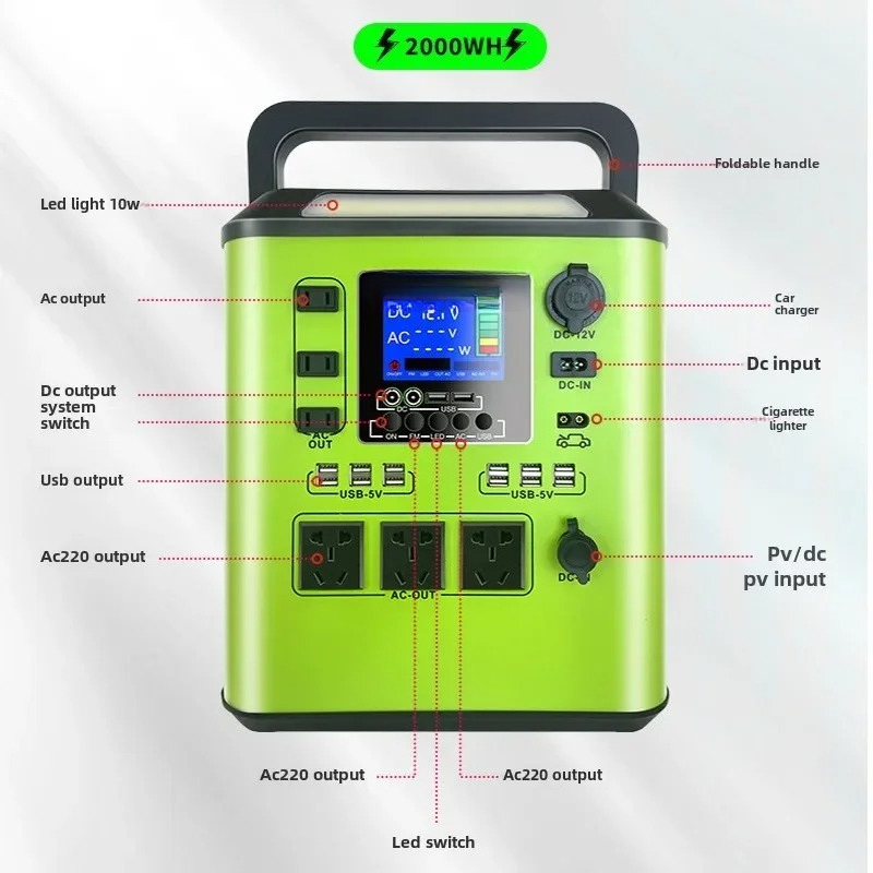 Outdoor Portable 500W Lithium  - Outdoor Power Tool Storage ulasan dan harga