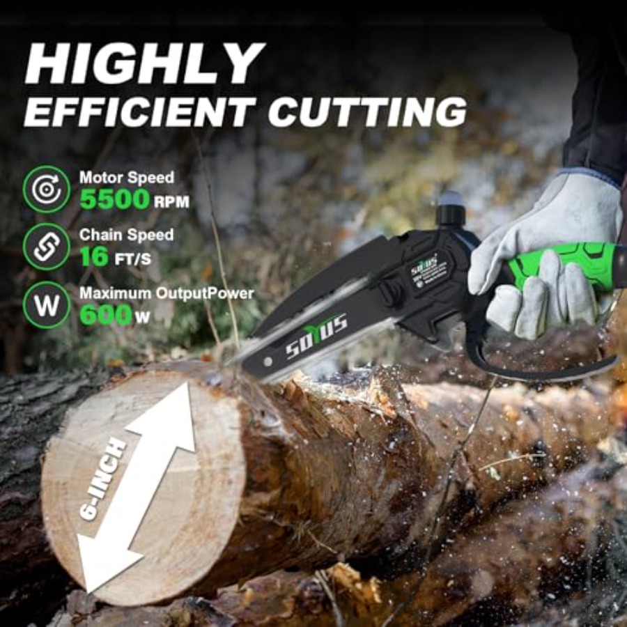 2-IN-1 Electric Pole Saws for  - Electric Chainsaw Battery ulasan dan harga