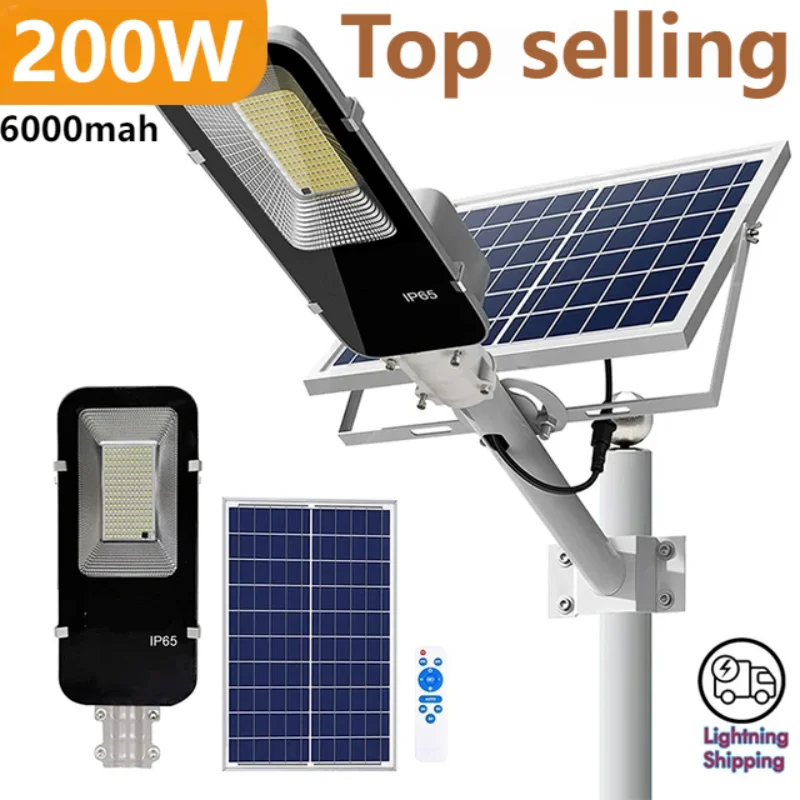 200W Powerful Solar Light Outd - Outdoor Power Garage ulasan dan harga