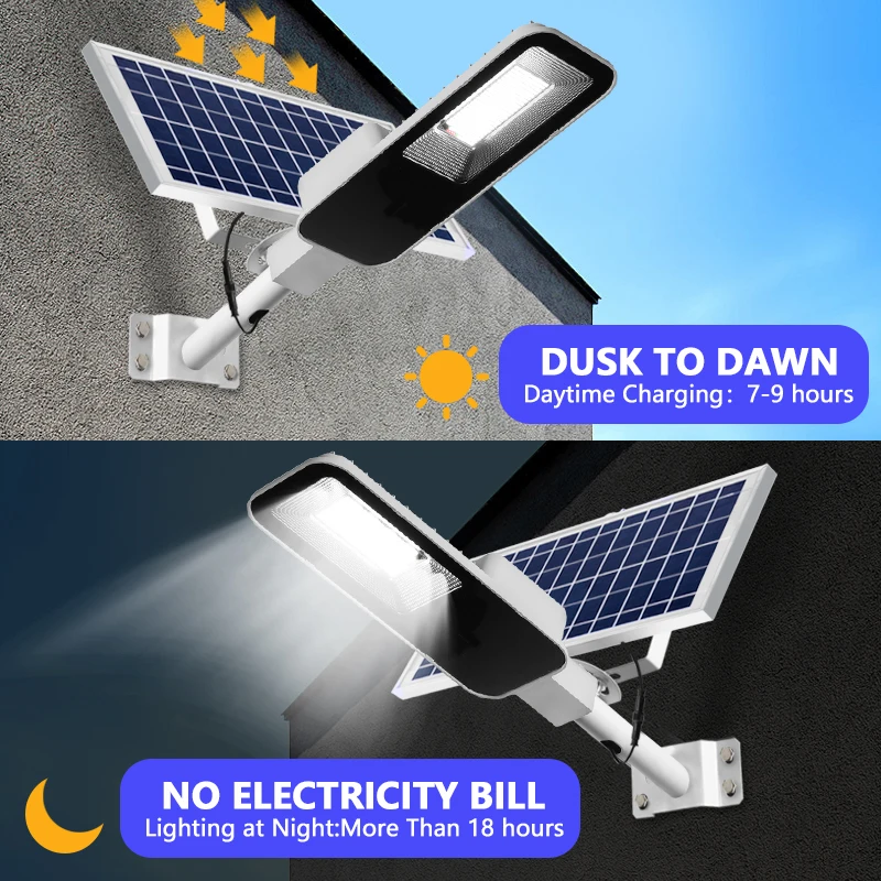 200W Powerful Solar Light Outd - Outdoor Power Garage ulasan dan harga