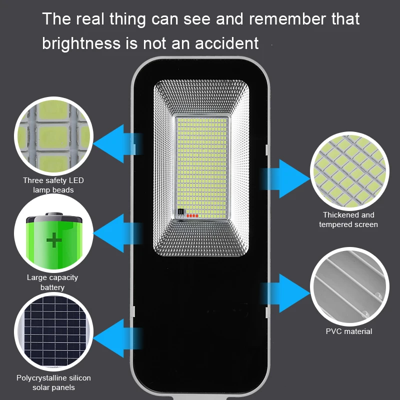 200W Powerful Solar Light Outd - Outdoor Power Garage ulasan dan harga