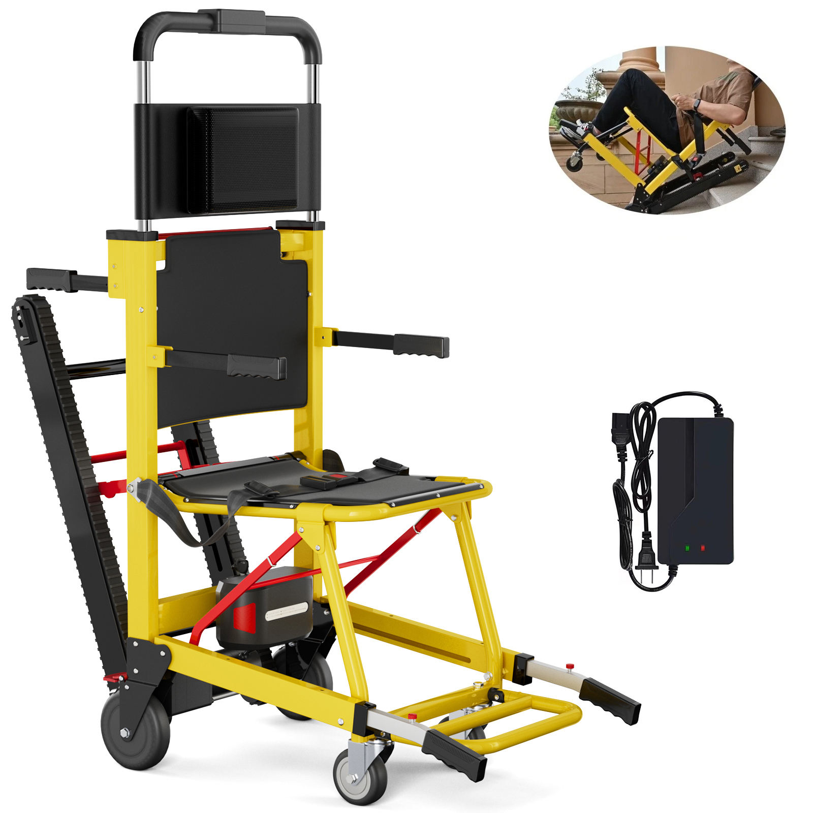 Stair Lifting Motorized Climbi - Outdoor Power Wheelchair ulasan dan harga