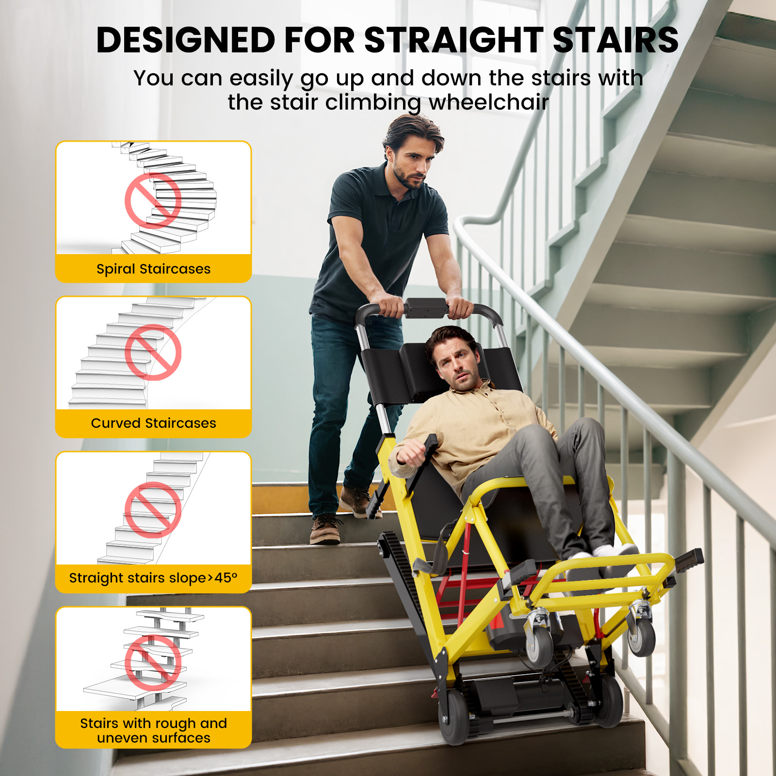 Stair Lifting Motorized Climbi - Outdoor Power Wheelchair ulasan dan harga