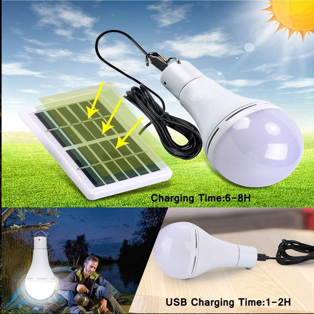 Solar Light USB Charged Hangin - Outdoor Power House ulasan dan harga
