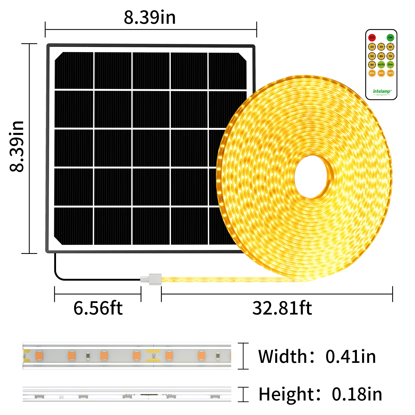 intelamp 10 Meters 800 LED 600 - Outdoor Power Strip ulasan dan harga