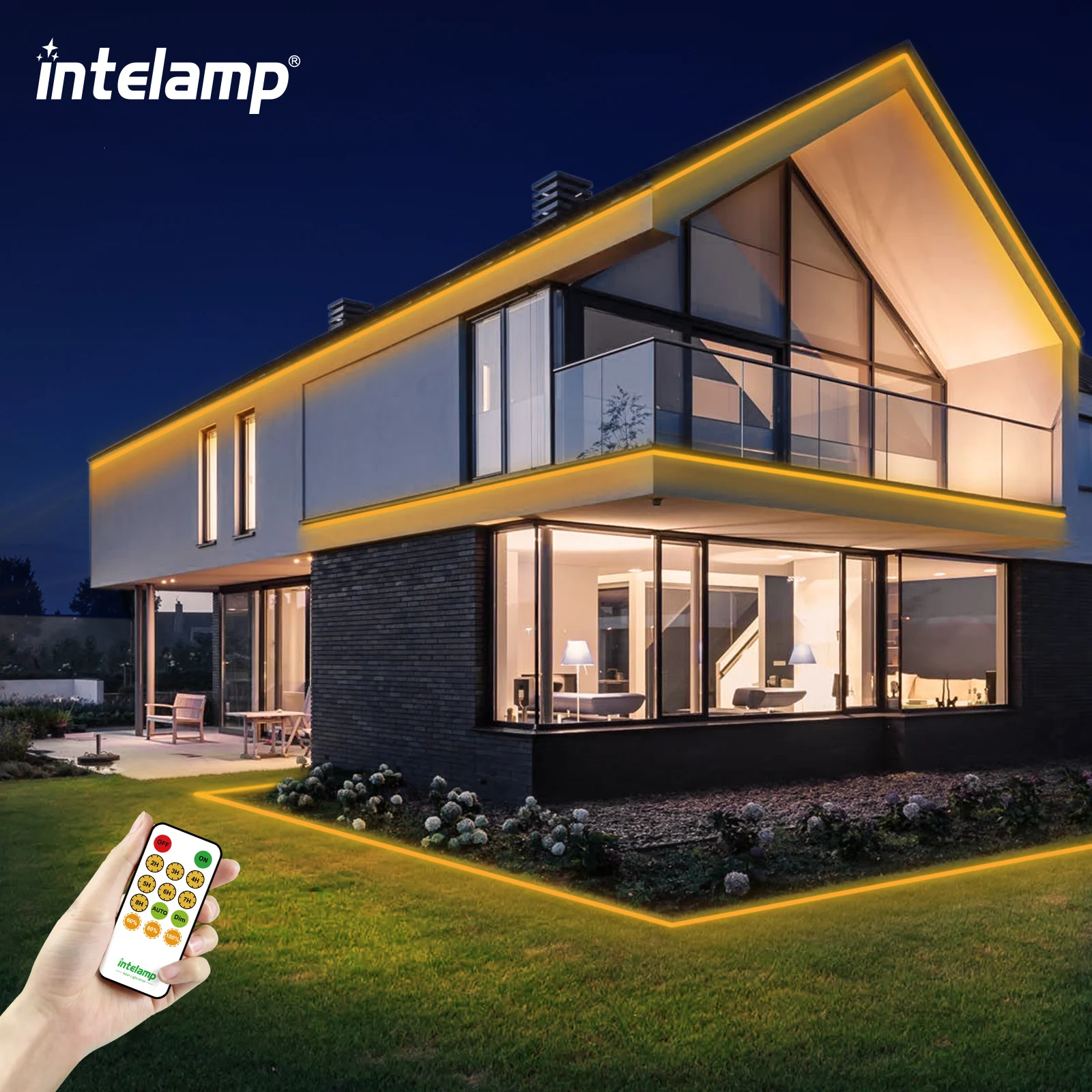 intelamp 10 Meters 800 LED 600 - Outdoor Power Strip ulasan dan harga