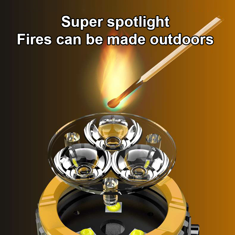 Super Powerful Spotlight Ignit - Outdoor Power For Camping ulasan dan harga