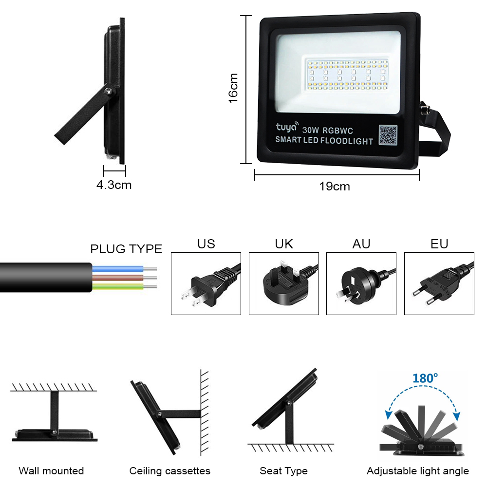 APP Tuya Smart WiFi Zigbee Blu - Outdoor Power Point Zigbee ulasan dan harga