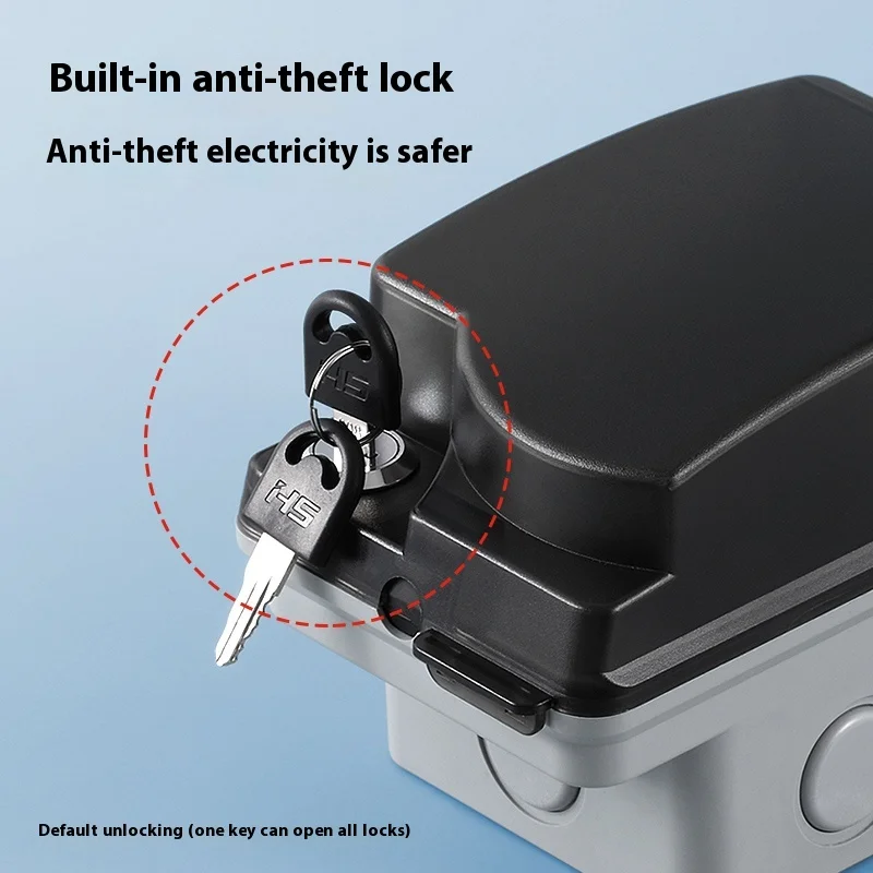 Outdoor Waterproof Socket Open - Power Switch Outdoor ulasan dan harga
