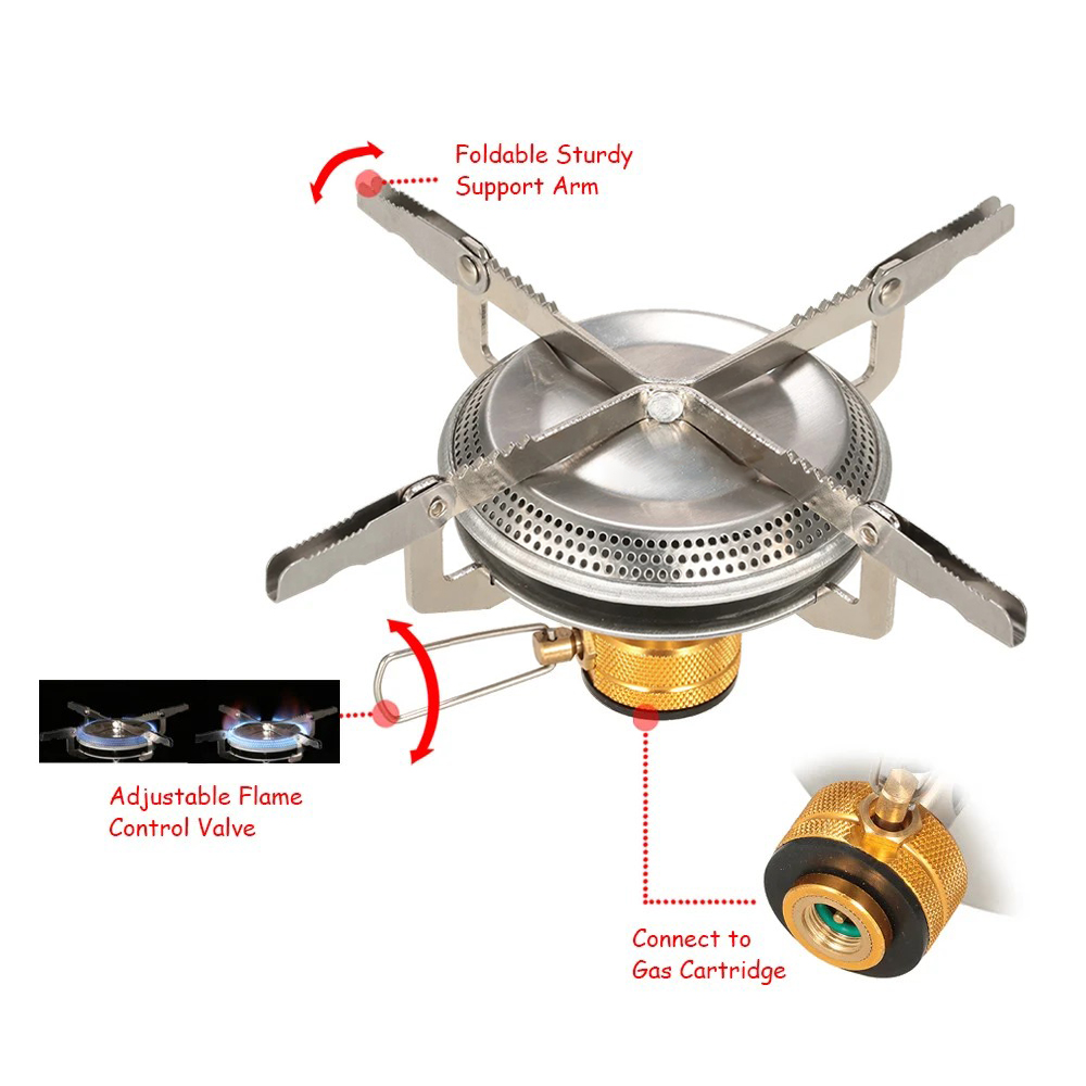 Outdoor Camping Gas Stove Ultr - Outdoor Kitchen Power Burner ulasan dan harga