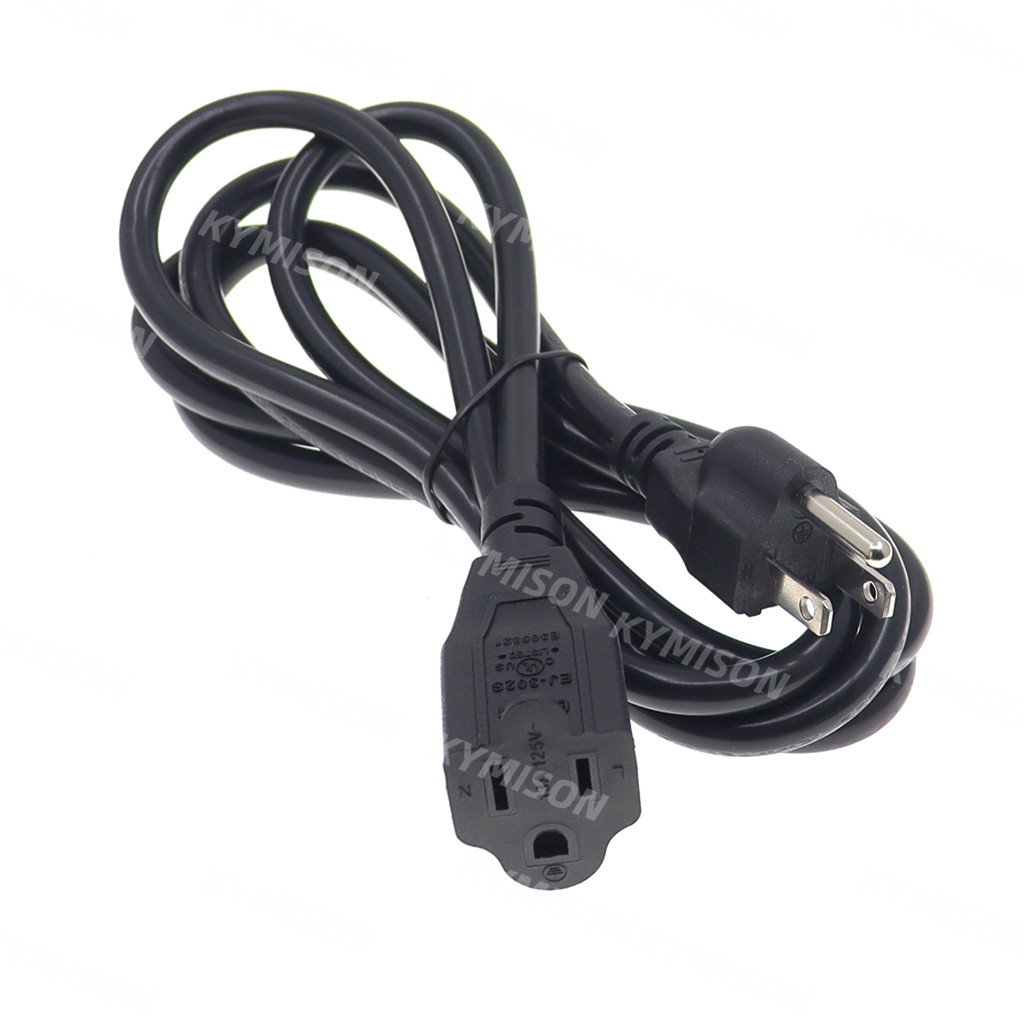 USA 3 Prong Male Plug to Femal - Outdoor Power Extension Cord ulasan dan harga