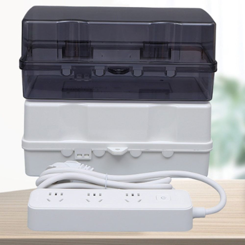 Portable Plastic Plug Box Anti - Outdoor Power Strip ulasan dan harga