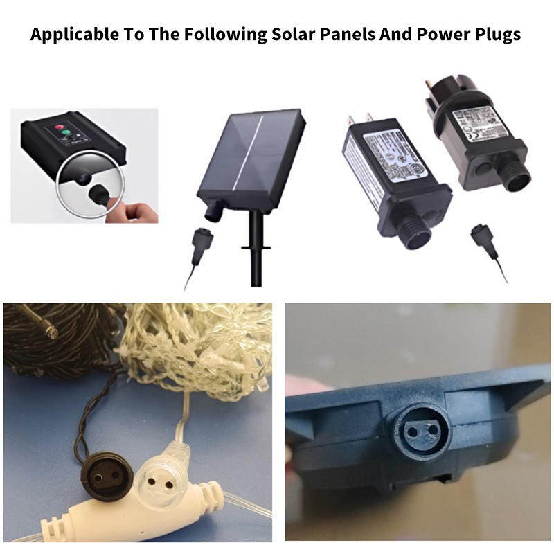 Outdoor 2Pin LED Connector wit - Outdoor Power Board ulasan dan harga