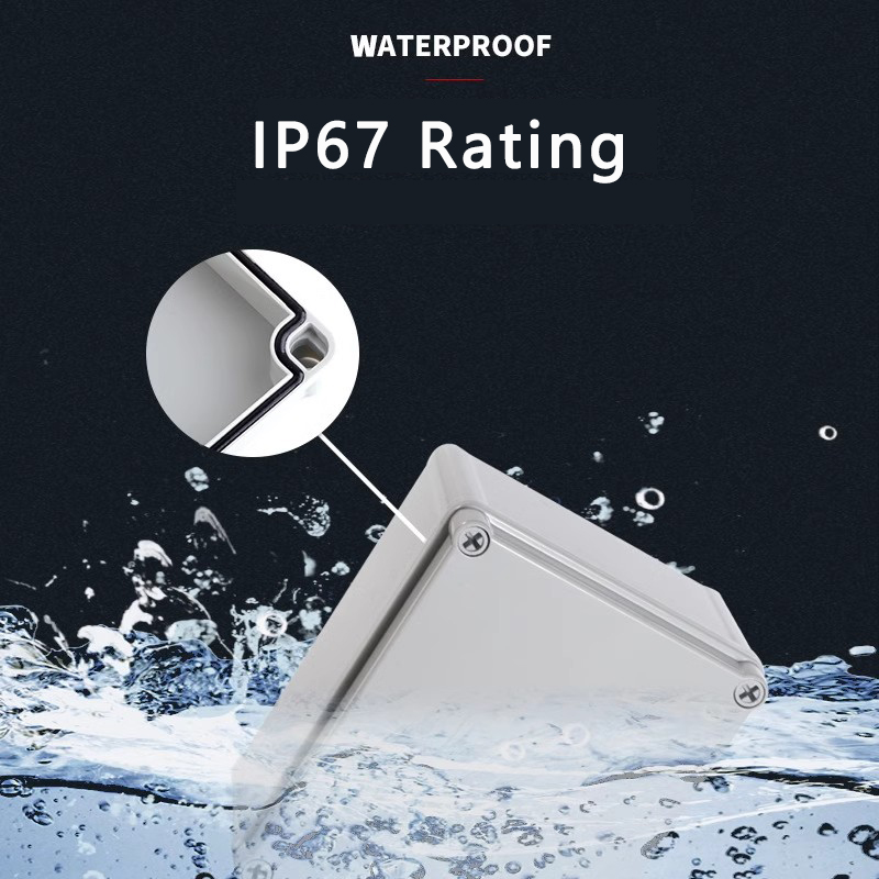 IP67 Gray/Transparent Cover Ou - Outdoor Power Outlet Cover ulasan dan harga