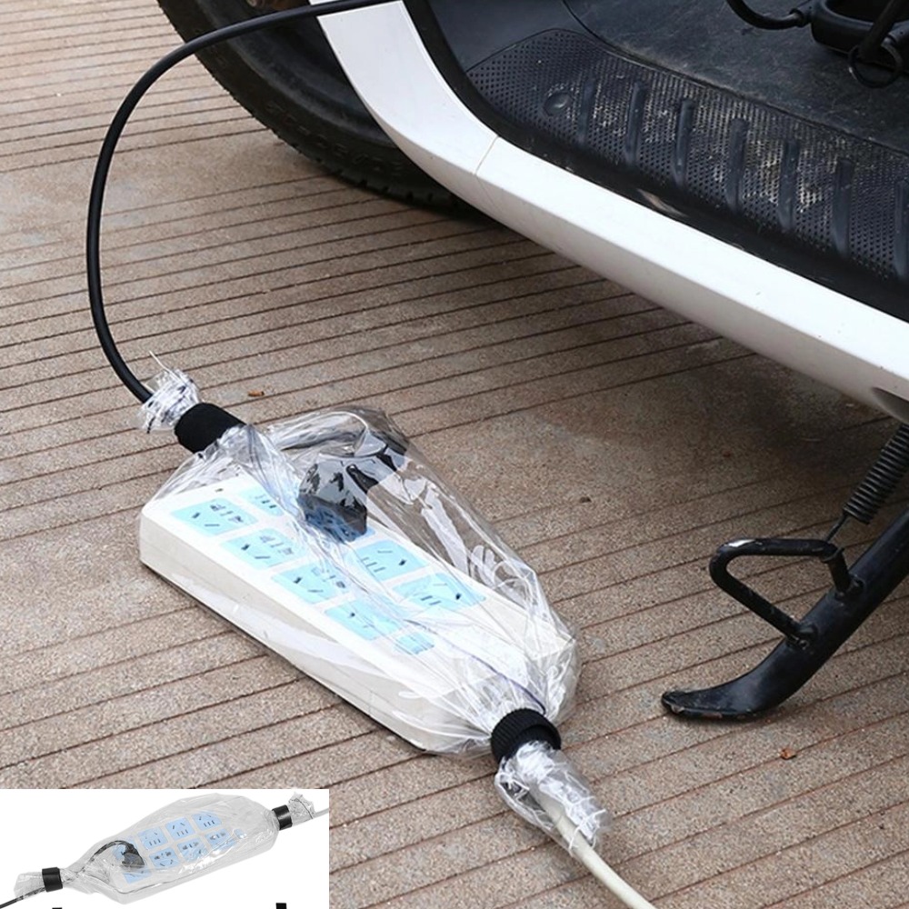 Waterproof EV Charger Rain Cov - Outdoor Power Outlet Cover ulasan dan harga