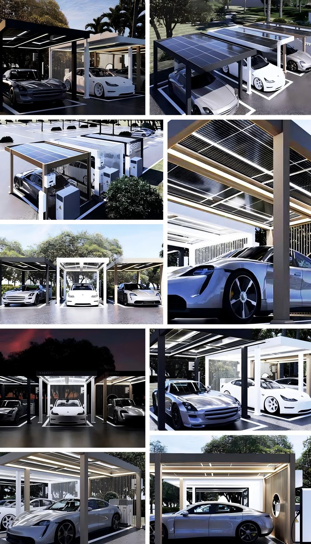 Any Size Custom Outdoor Solar  - Outdoor Power Garage ulasan dan harga