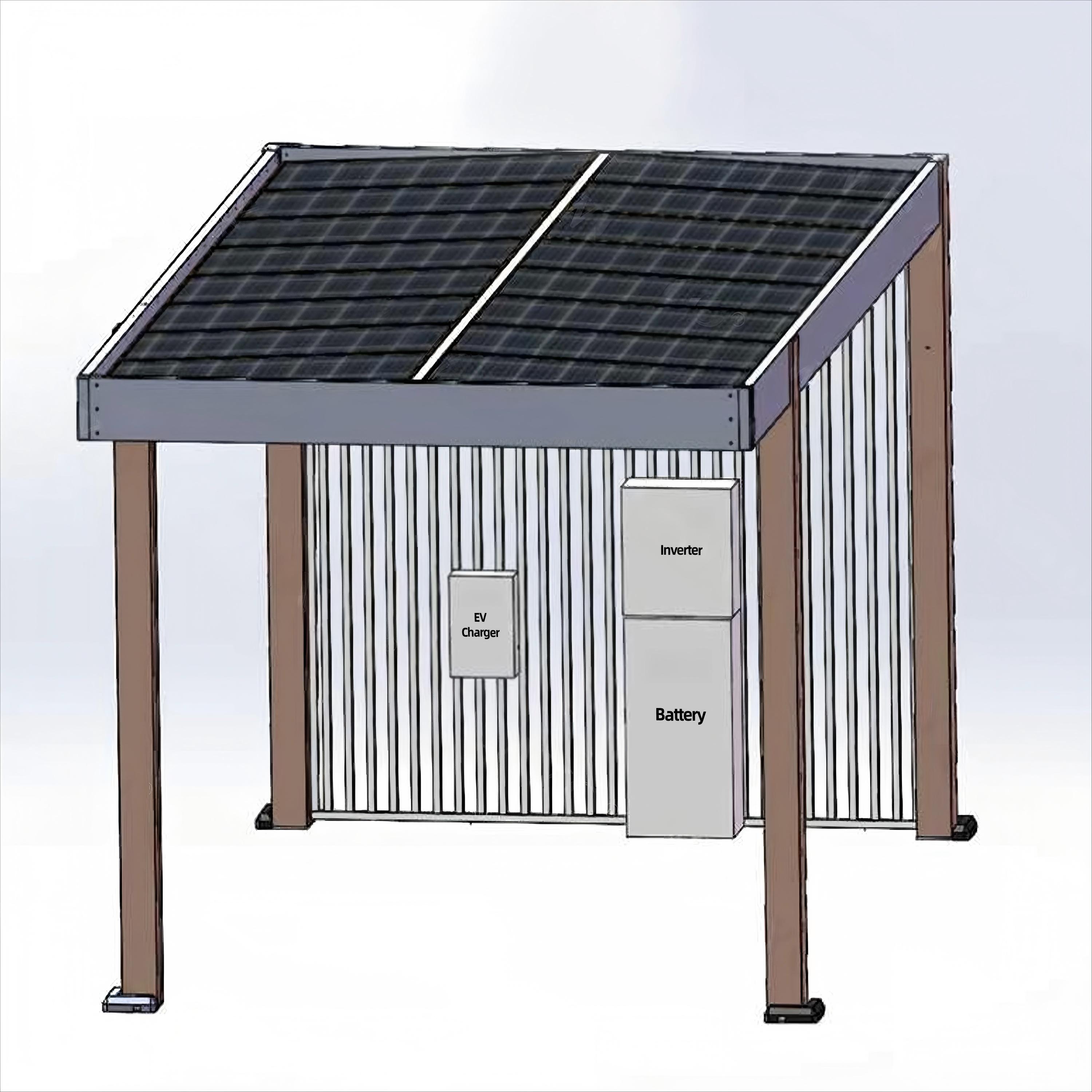 Any Size Custom Outdoor Solar  - Outdoor Power Garage ulasan dan harga