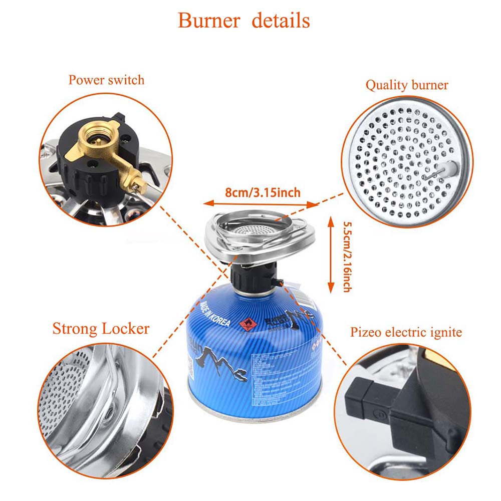 1500W BRS 61 Outdoor  Integrat - Outdoor Kitchen Power Burner ulasan dan harga
