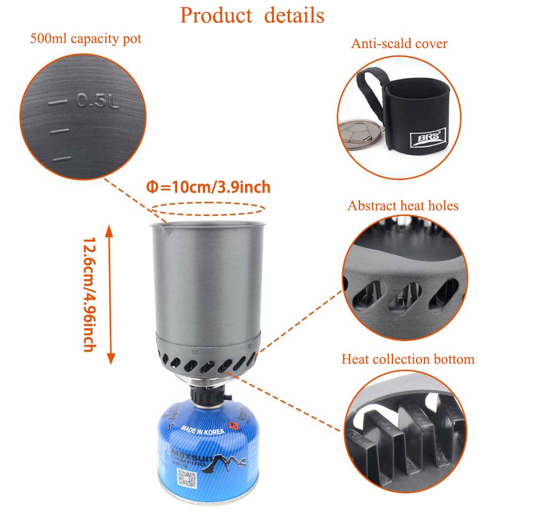 1500W BRS 61 Outdoor  Integrat - Outdoor Kitchen Power Burner ulasan dan harga