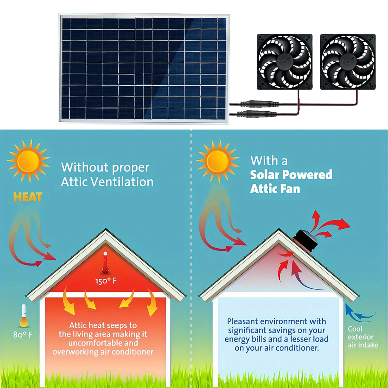 10W 15W Outdoor Solar Powered  - Outdoor Power House ulasan dan harga