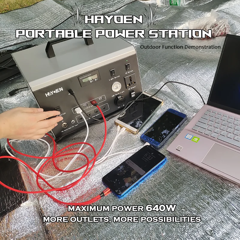 HAYOEN Solar Energy System 600 - Outdoor Power Tool Storage ulasan dan harga