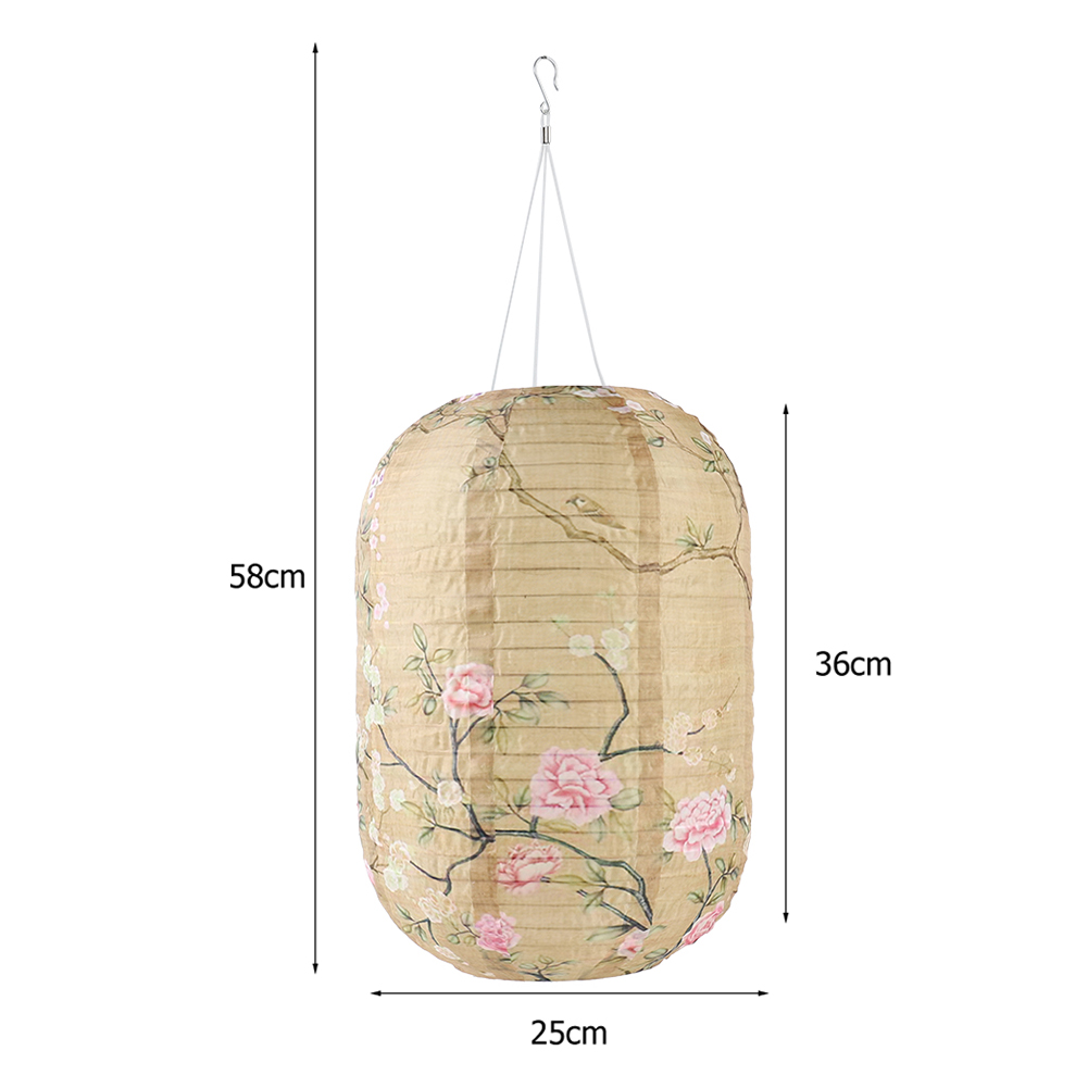 Solar Print Hanging Lantern IP - Power Switch Outdoor ulasan dan harga