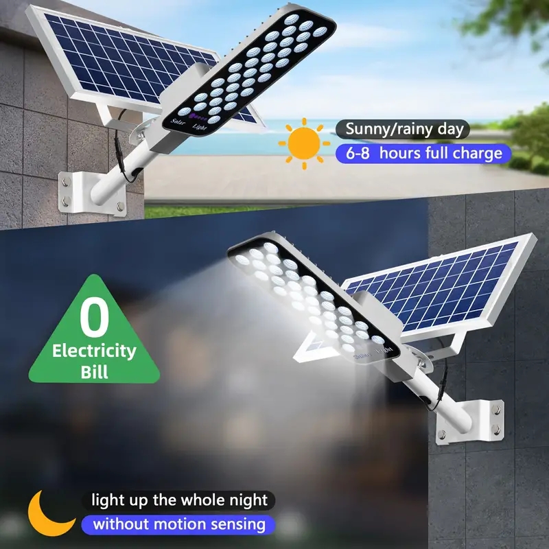 2/1PCS Powerful Solar Light Ou - Outdoor Power Garage ulasan dan harga