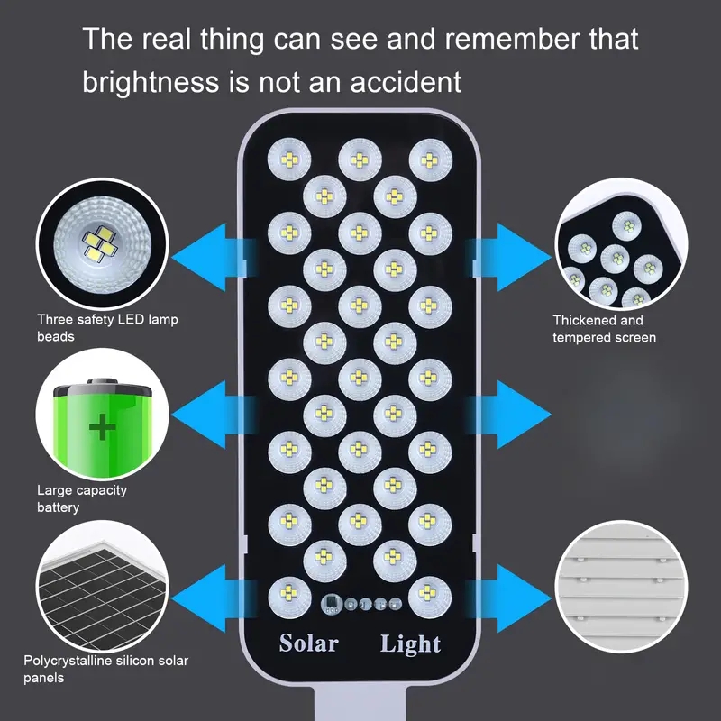 2/1PCS Powerful Solar Light Ou - Outdoor Power Garage ulasan dan harga