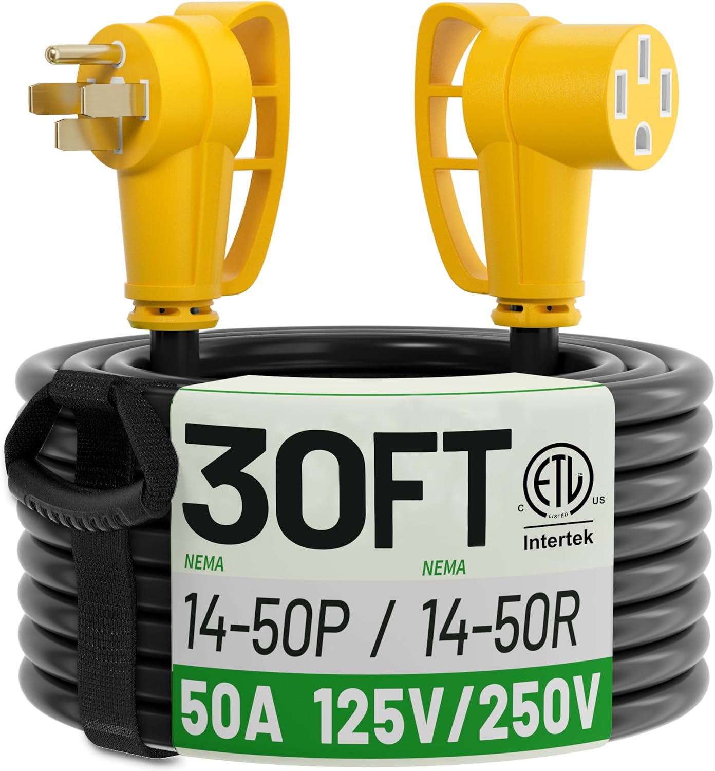 NEMA 14-50P to NEMA 14-50R 50  - Outdoor Power Extension Cord ulasan dan harga
