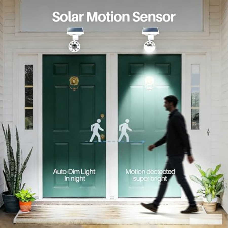Aluminum Solar Motion Sensor L - Outdoor Power Garage ulasan dan harga